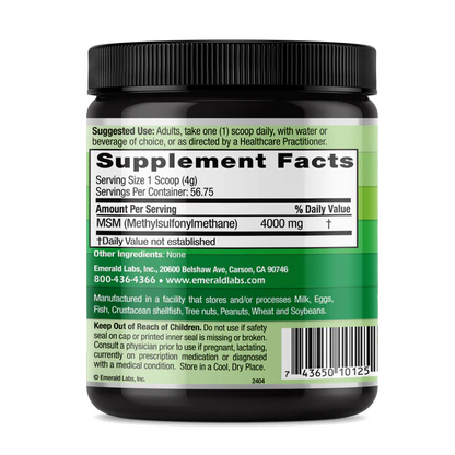 MSM POWDER 4000 mg