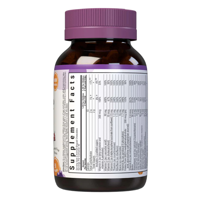 RAINFOREST ANIMALZ MULTI-VITAMIN ASSORTED FLAVORS