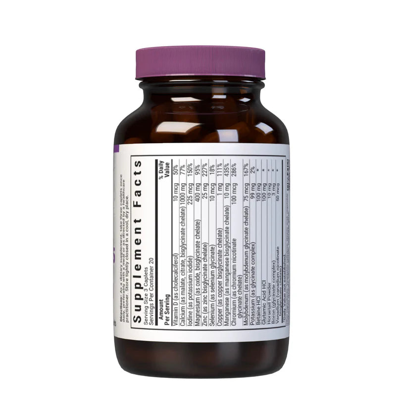 HIGH POTENCY CHELATED MULTIMINERALS IRON-FREE