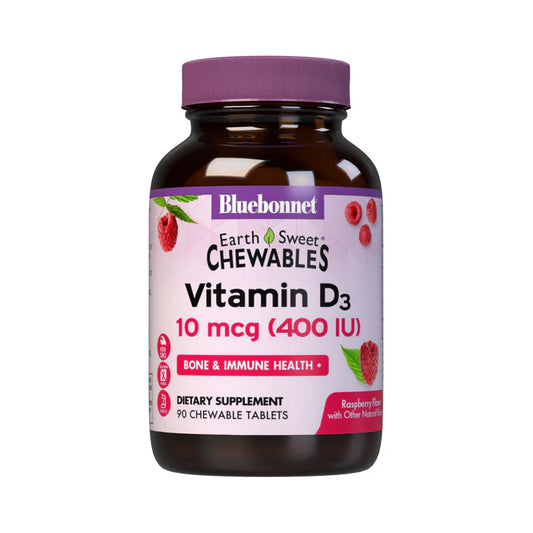 EARTHSWEET CHEWABLES VITAMIN D3 10 mcg (400 IU)