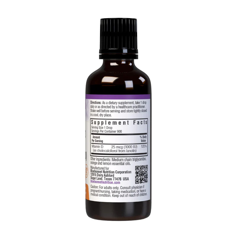 LIQUID VITAMIN D3 25 mcg (1000 IU)