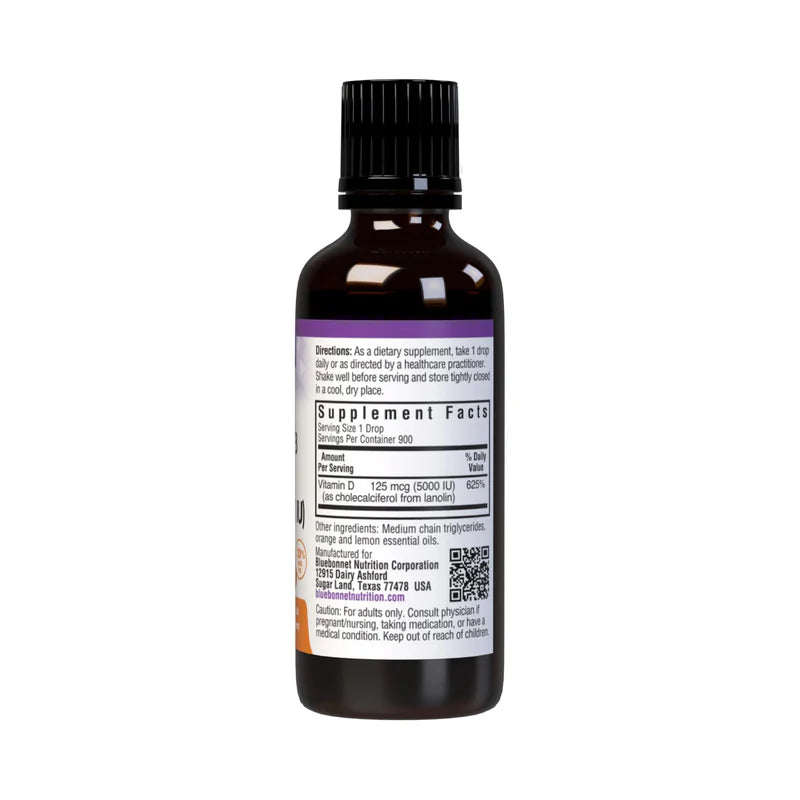 LIQUID VITAMIN D3 125 mcg (5000 IU)