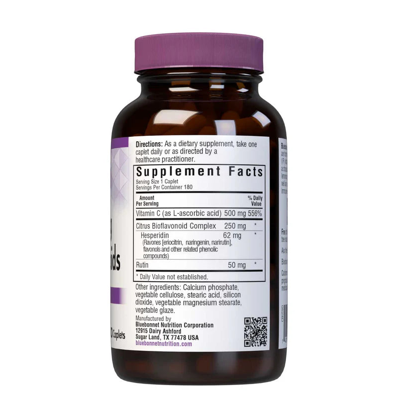 BLUEBONNET VITAMIN C-500 PLUS BIOFLAVONOIDS (180)