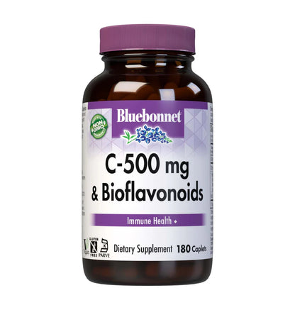 BLUEBONNET VITAMIN C-500 PLUS BIOFLAVONOIDS (180)
