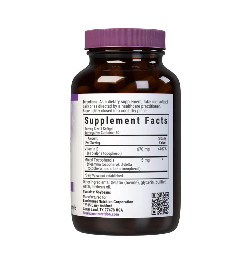 VITAMIN E 670 mg (1000 IU) MIXED TOCOPHEROLS