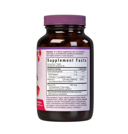 EARTHSWEET CHEWABLES VITAMIN D3 (5000 IU) & K2 (100 mcg)