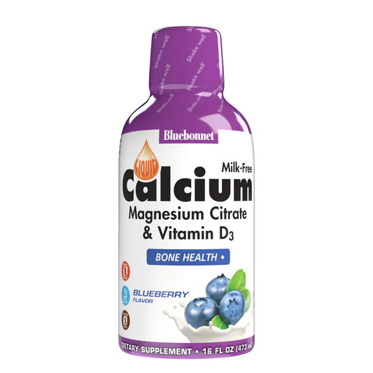 LIQUID CALCIUM MAGNESIUM & VITAMIN D3 BLUEBERRY