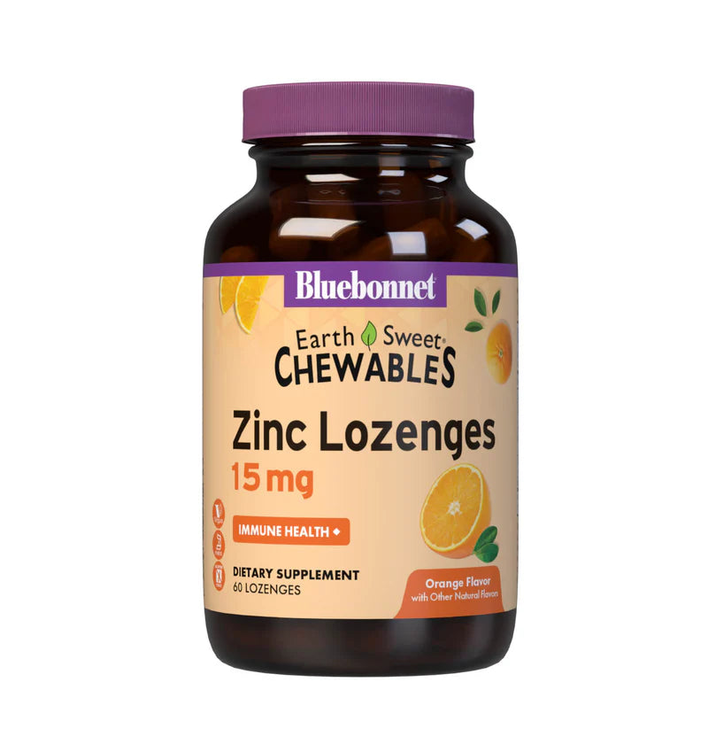 EARTHSWEET ZINC LOZENGES 15 mg