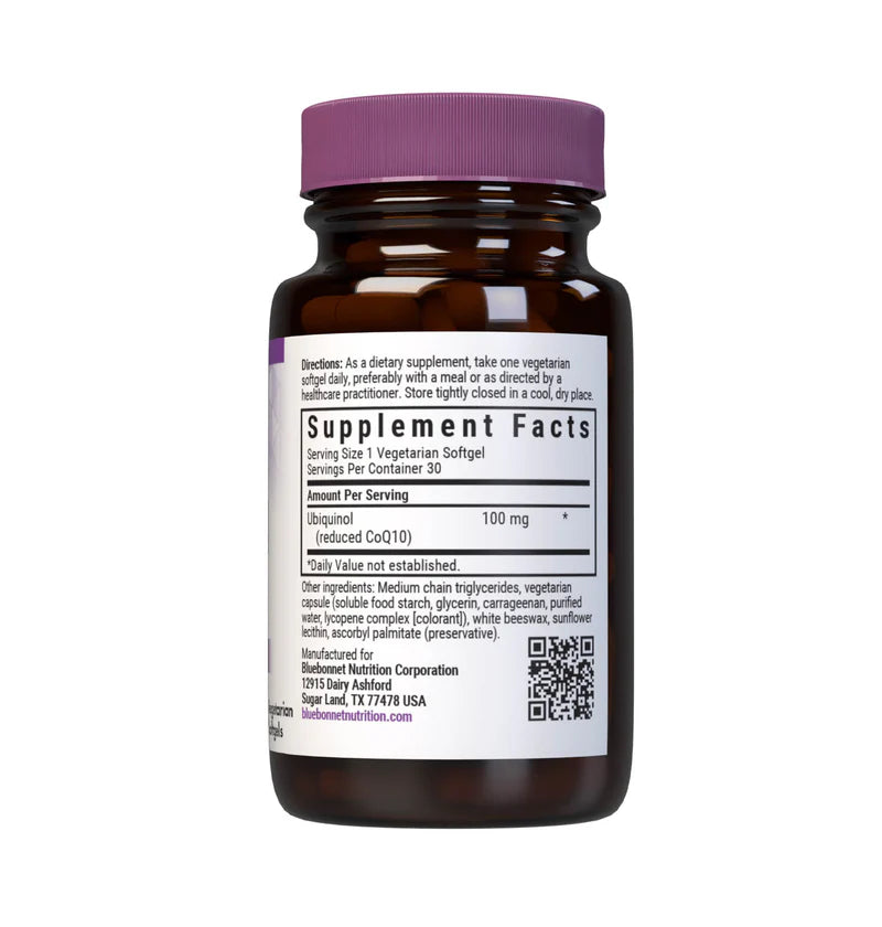 CELLULAR ACTIVE COQ10 UBIQUINOL 100 mg (30)