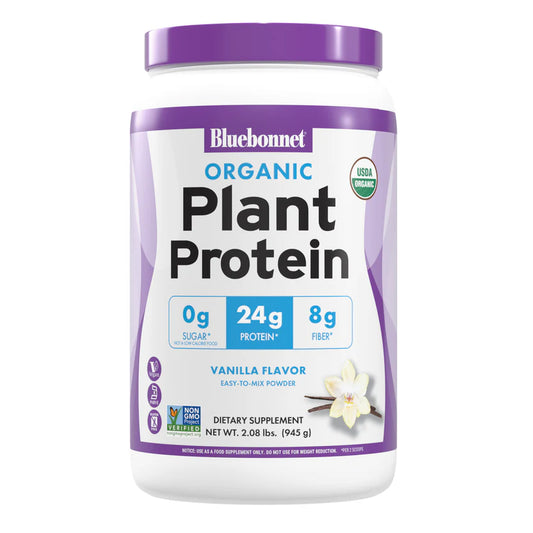 ORGANIC PLANT PROTEIN POWDER VANILLA