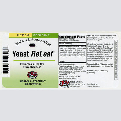 HERBAL MEDICINE YEAST RELEAF