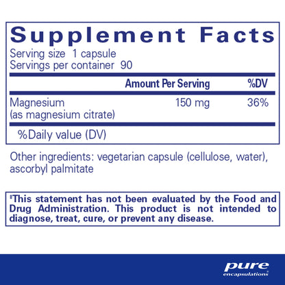 MAGNESIUM CITRATE