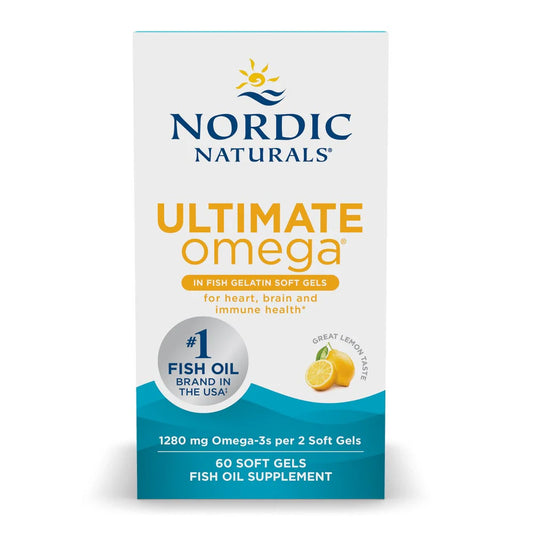 ULTIMATE OMEGA IN FISH GELATIN SOFT GELS