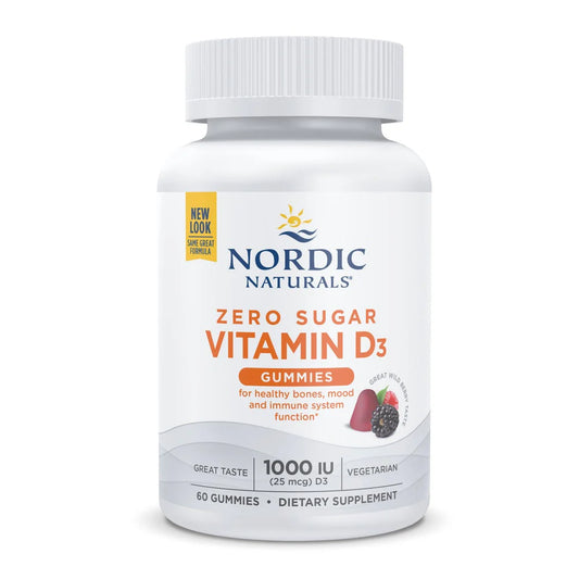 VITAMIN D3 25 mcg (1000 IU) ZERO SUGAR GUMMY