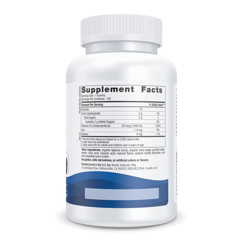 VITAMIN D3 25 mcg (1000 IU) GUMMY