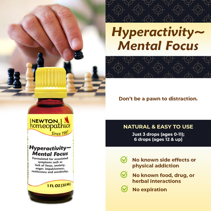 HYPERACTIVITY ~ MENTAL FOCUS