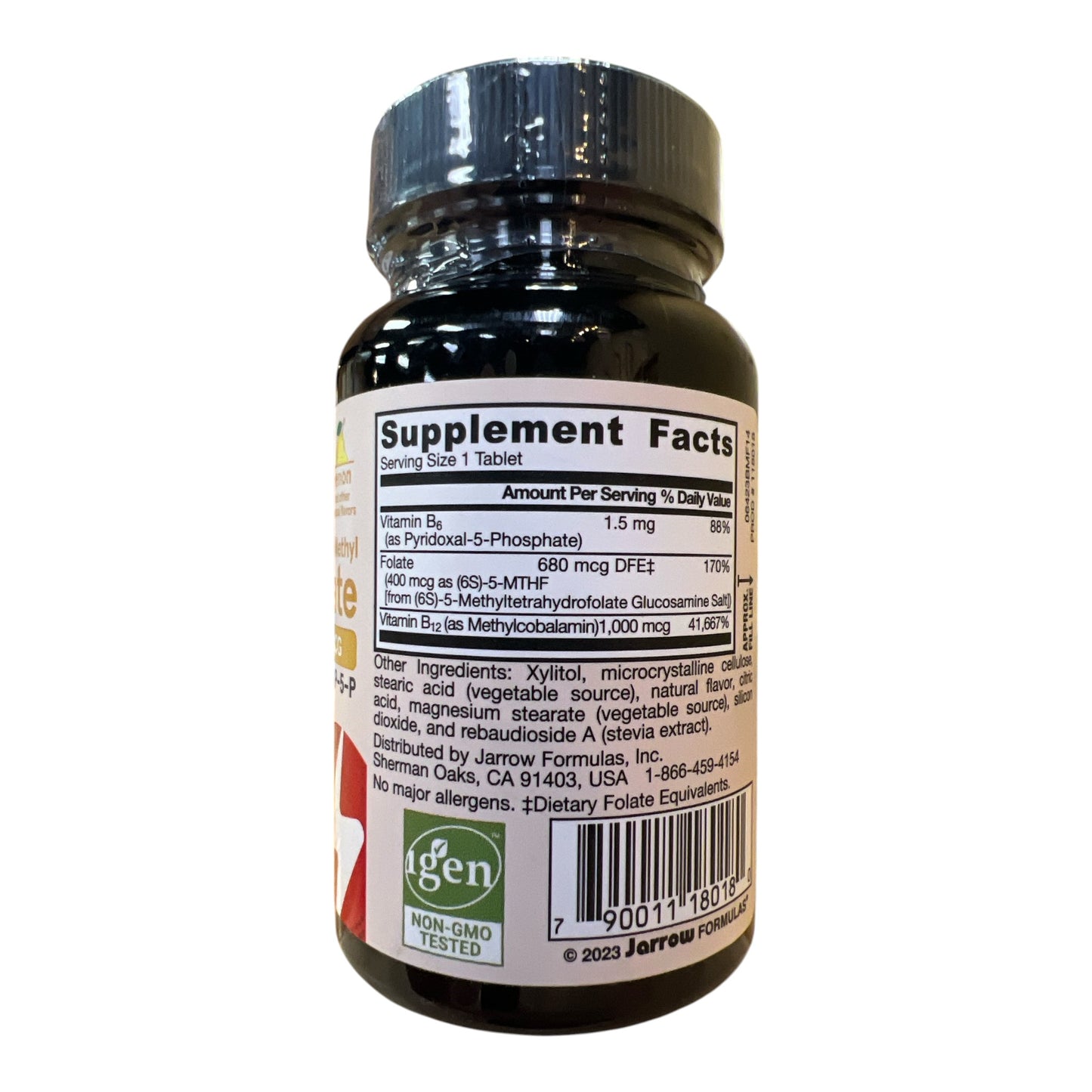 METHYL B12 & FOLATE LEMON (100)