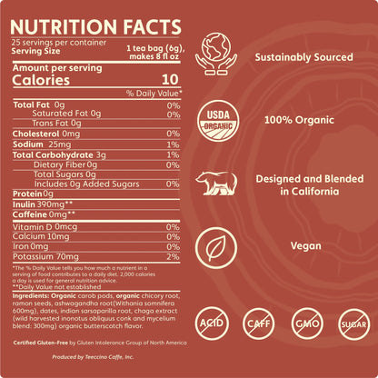 CHAGA ASHWAGANDA HERBAL TEA