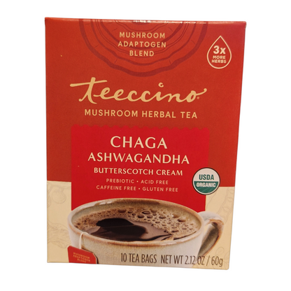 CHAGA ASHWAGANDA HERBAL TEA