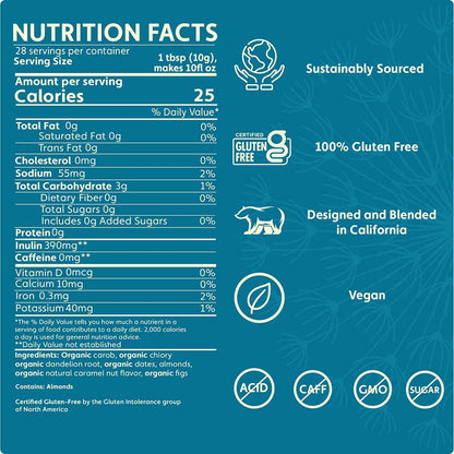 HERBAL COFFEE DANDELION CARAMEL NUT