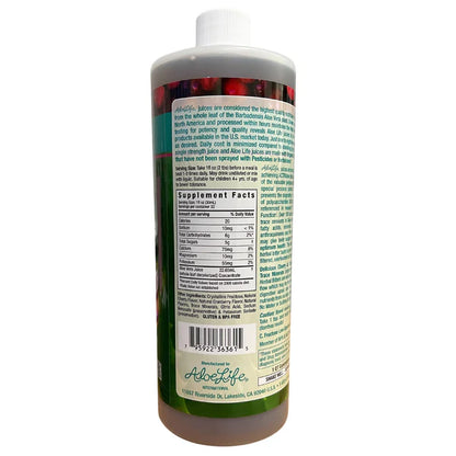 WHOLE LEAF ALOE VERA JUICE CHERRY BERRY