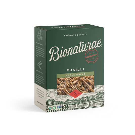 FUSILLI WHOLE WHEAT ORGANIC