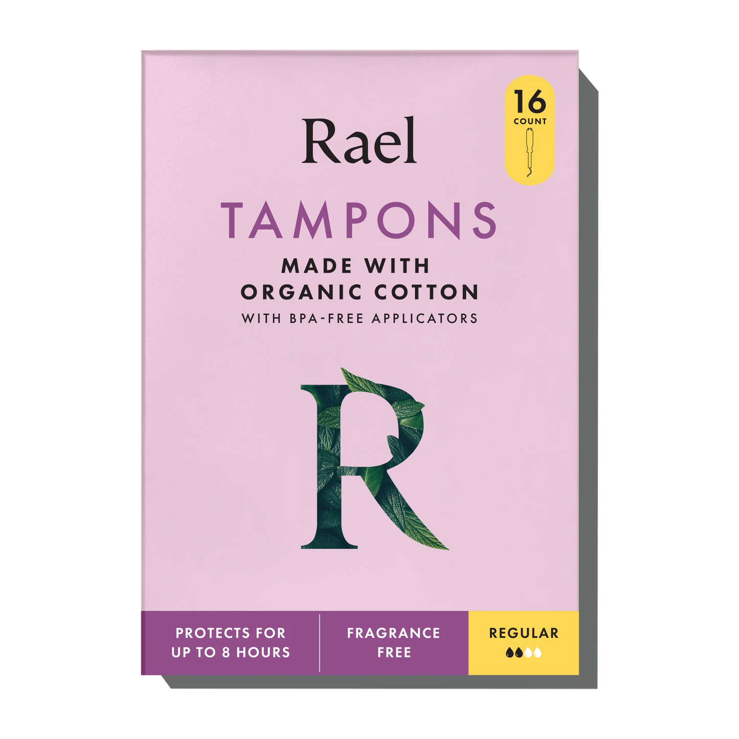 ORGANIC COTTON TAMPONS - REGULAR