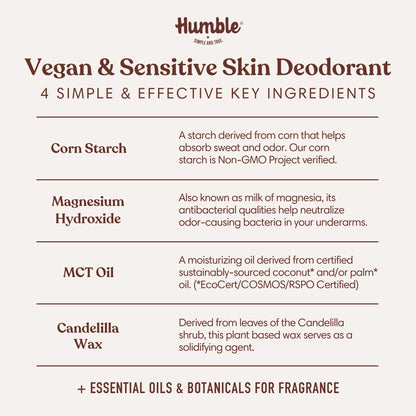 DEODORANT VANILLA & CARDAMOM SENSITIVE