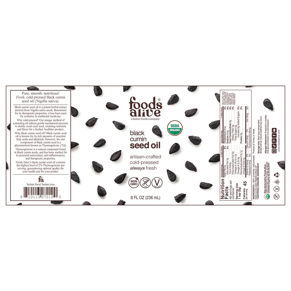 BLACK CUMIN SEED OIL