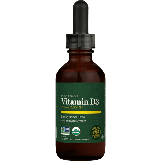 VITAMIN D3 PLANT-BASED LIQUID 125 mcg (5000 IU)
