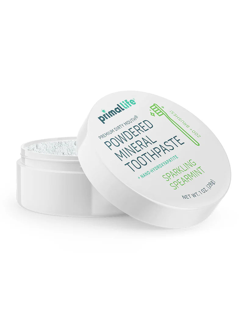 POWDERED MINERAL TOOTHPASTE SPEARMINT
