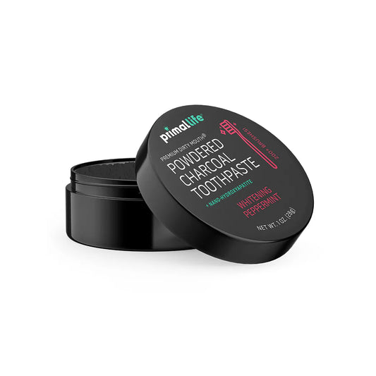 POWDERED CHARCOAL TOOTHPASTE PEPPERMINT