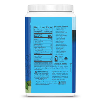 WARRIOR BLEND PROTEIN POWDER UNFLAVORED