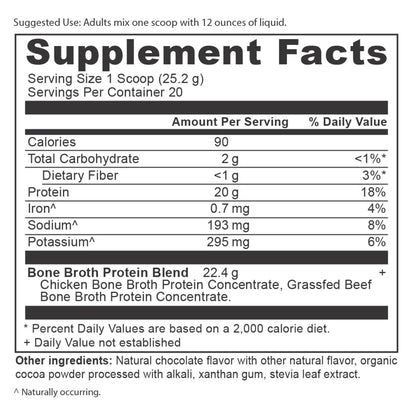 BONE BROTH PROTEIN CHOCOLATE
