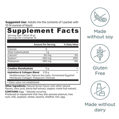 CREATINE + COLLAGEN LEMON BOX