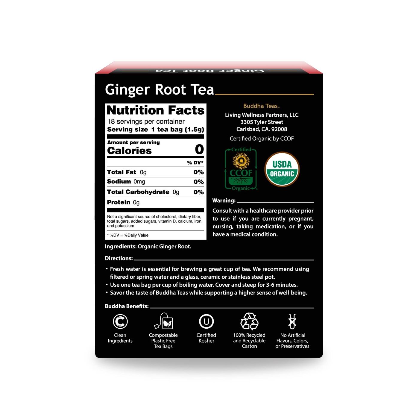 GINGER ROOT TEA