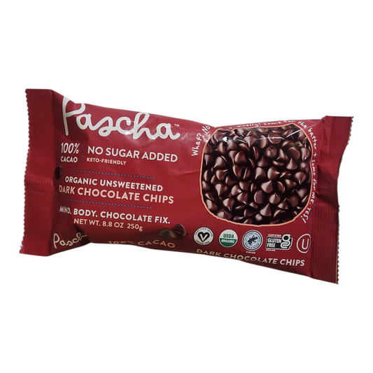 ORGANIC UNSWEETENED DARK CHIPS