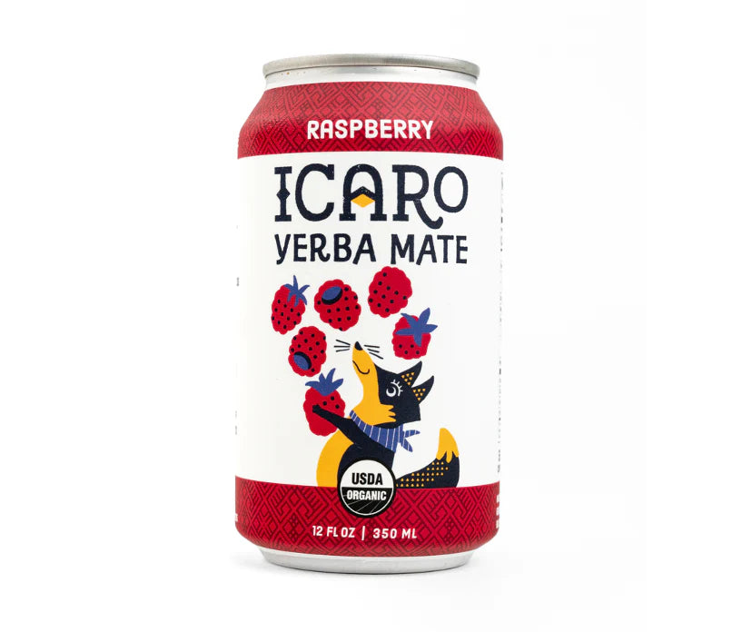 ICARO YERBA MATE RASPBERRY