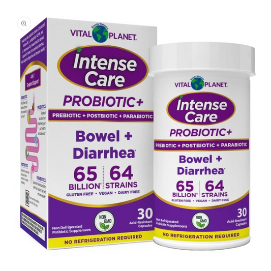 INTENSE CARE PROBIOTIC BOWEL DIARRHEA