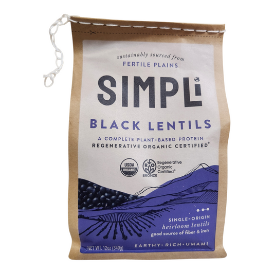 BLACK LENTILS ORGANIC