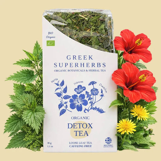 GREEK SUPERHERBS DETOX TEA ORGANIC