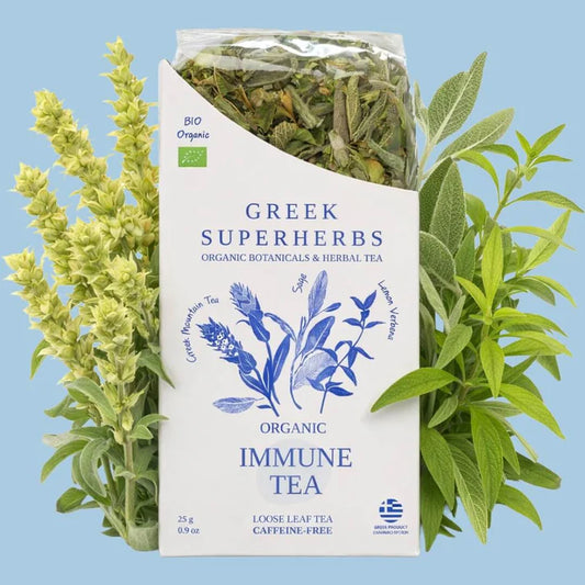 GREEK SUPERHERBS IMMUNE TEA ORGANIC