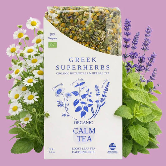 GREEK SUPERHERBS CALM TEA ORGANIC