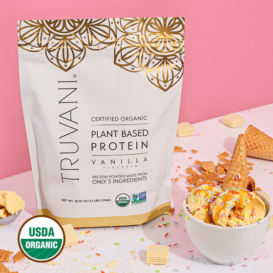 VANILLA PLANT BASED PROTEIN POWDER