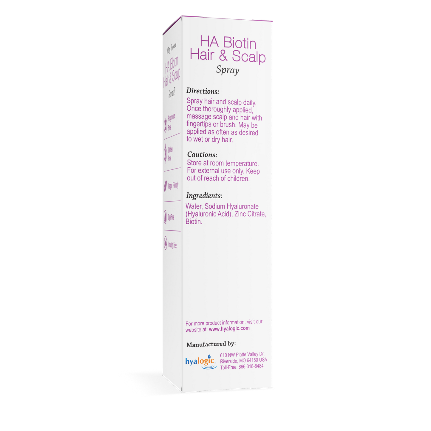 BIOTIN HAIR & SCALP SPRAY