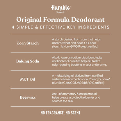 DEODORANT SIMPLY UNSCENTED