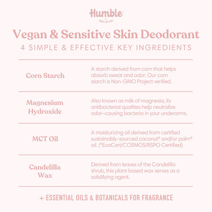 DEODORANT MOROCCAN ROSE VEGAN
