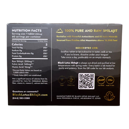 PURE SHILAJIT TABLETS