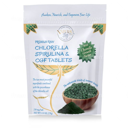 CHLORELLA SPIRULINA & CGF TABLETS