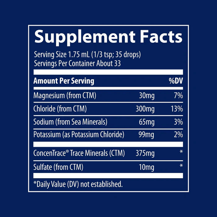 TRACE MINERALS IONIC POTASSIUM